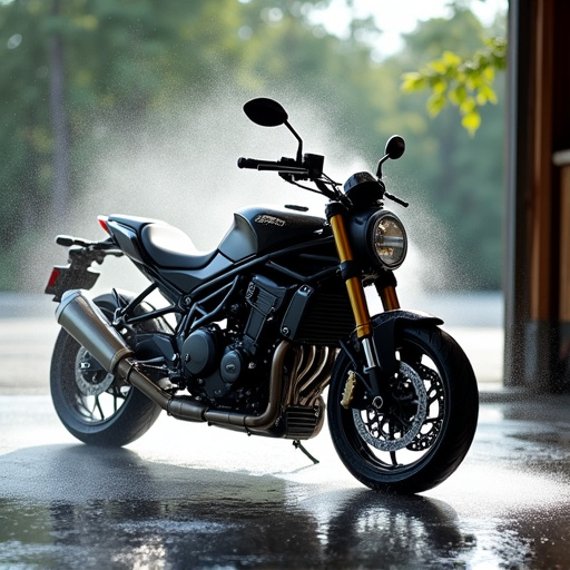 Lavado de motocicleta
